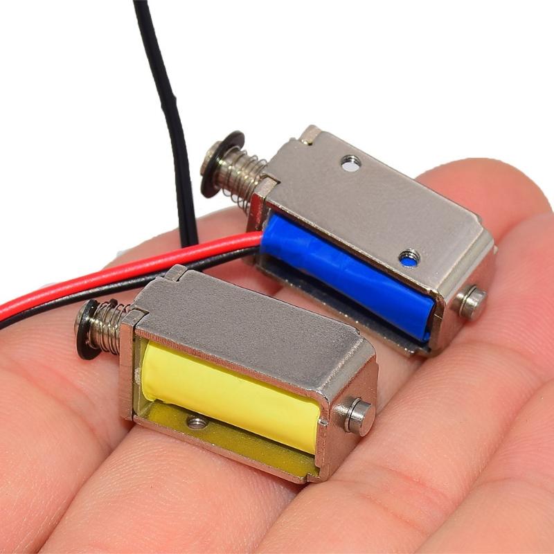 Diy Automation Projects - Mini electroimán solenoide de tipo pasante