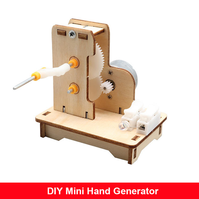 Mini generador de mano DIY, Ki - Diy Automation Projects reseña y precio