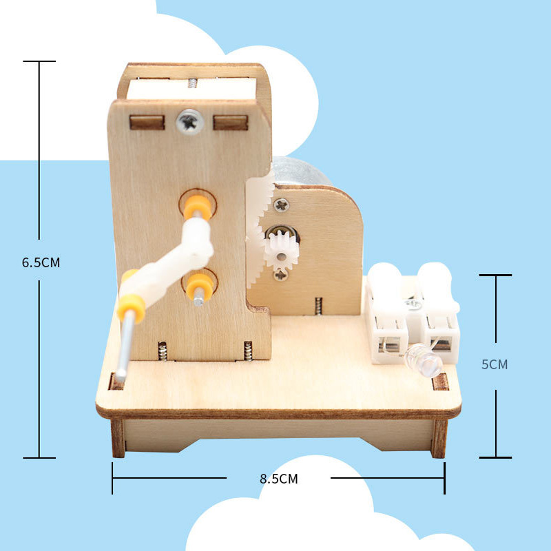 Mini generador de mano DIY, Ki - Diy Automation Projects reseña y precio