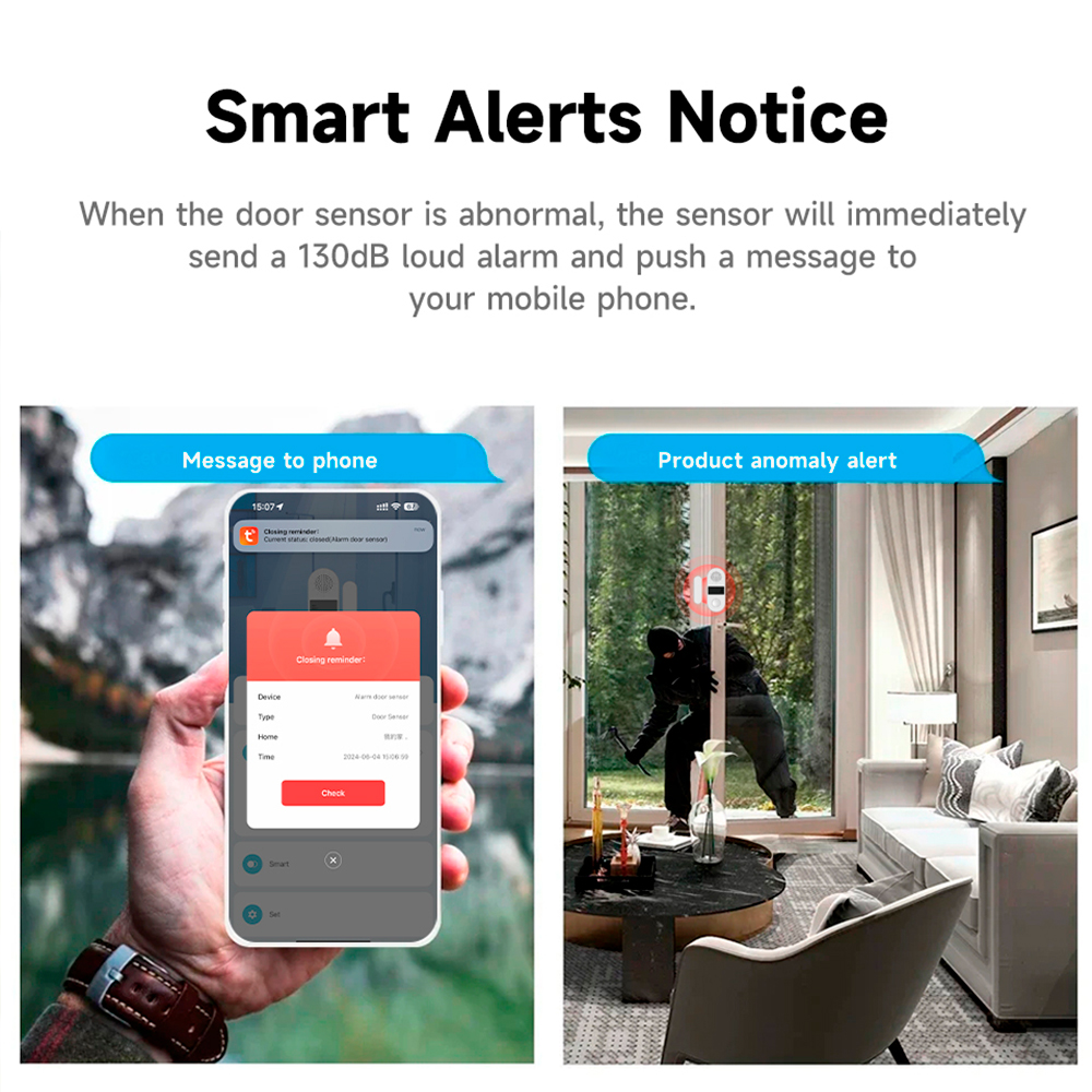 Sensor de Contacto Inalámbrico - Home Automation Technology reseña y precio
