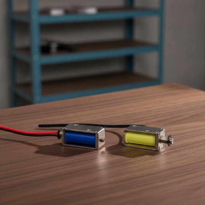 Mini electroimán solenoide de  - Diy Automation Projects reseña y precio