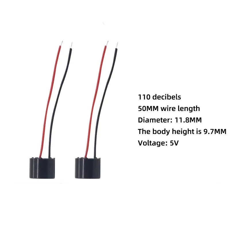 Buzzer5VWire 5P, Buzzer de 5V  - Diy Automation Projects reseña y precio