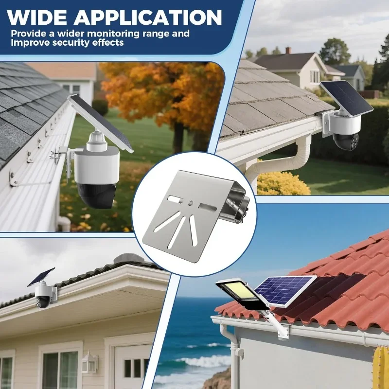 Soporte de acero inoxidable pa - Eufy Camera S340 reseña y precio