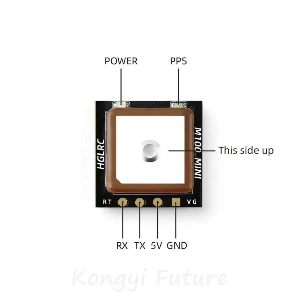 Módulo GPS HGLRC M100 MINI M10 - Diy Automation Projects reseña y precio