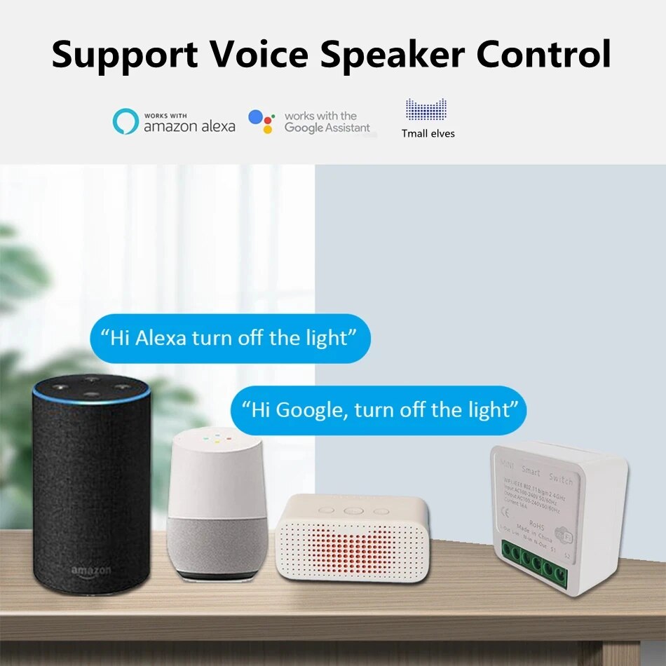 Mini Interruptor Inteligente W - Home Automation Technology reseña y precio